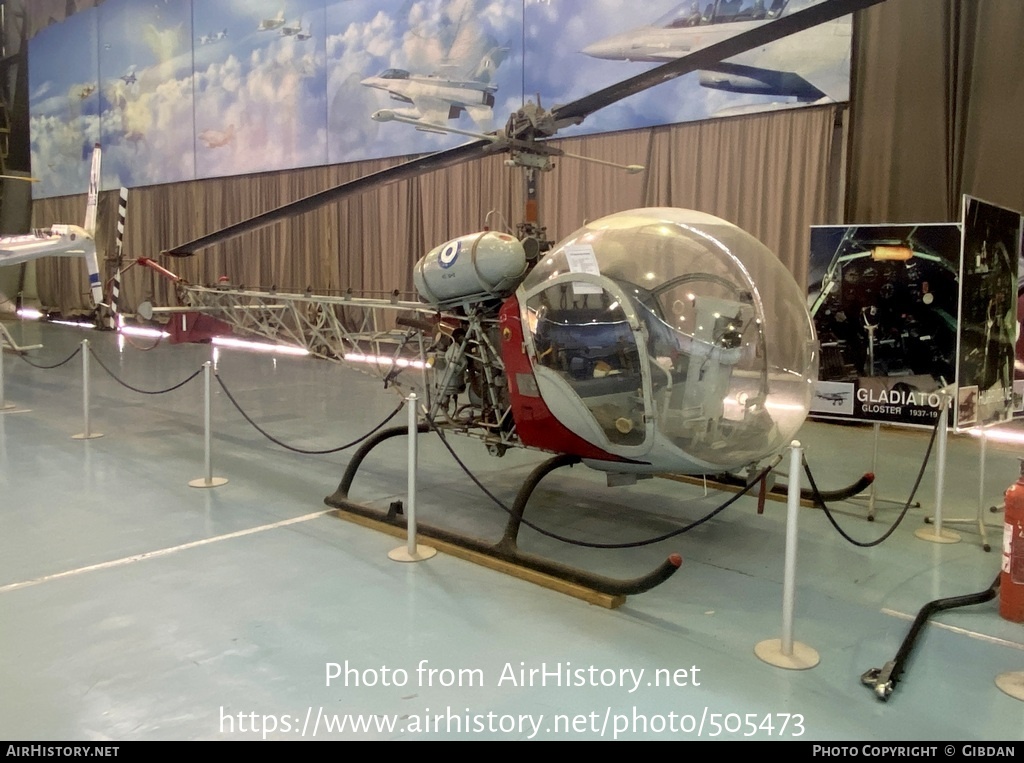 Aircraft Photo of 4944 | Bell OH-13H Sioux | Greece - Air Force | AirHistory.net #505473