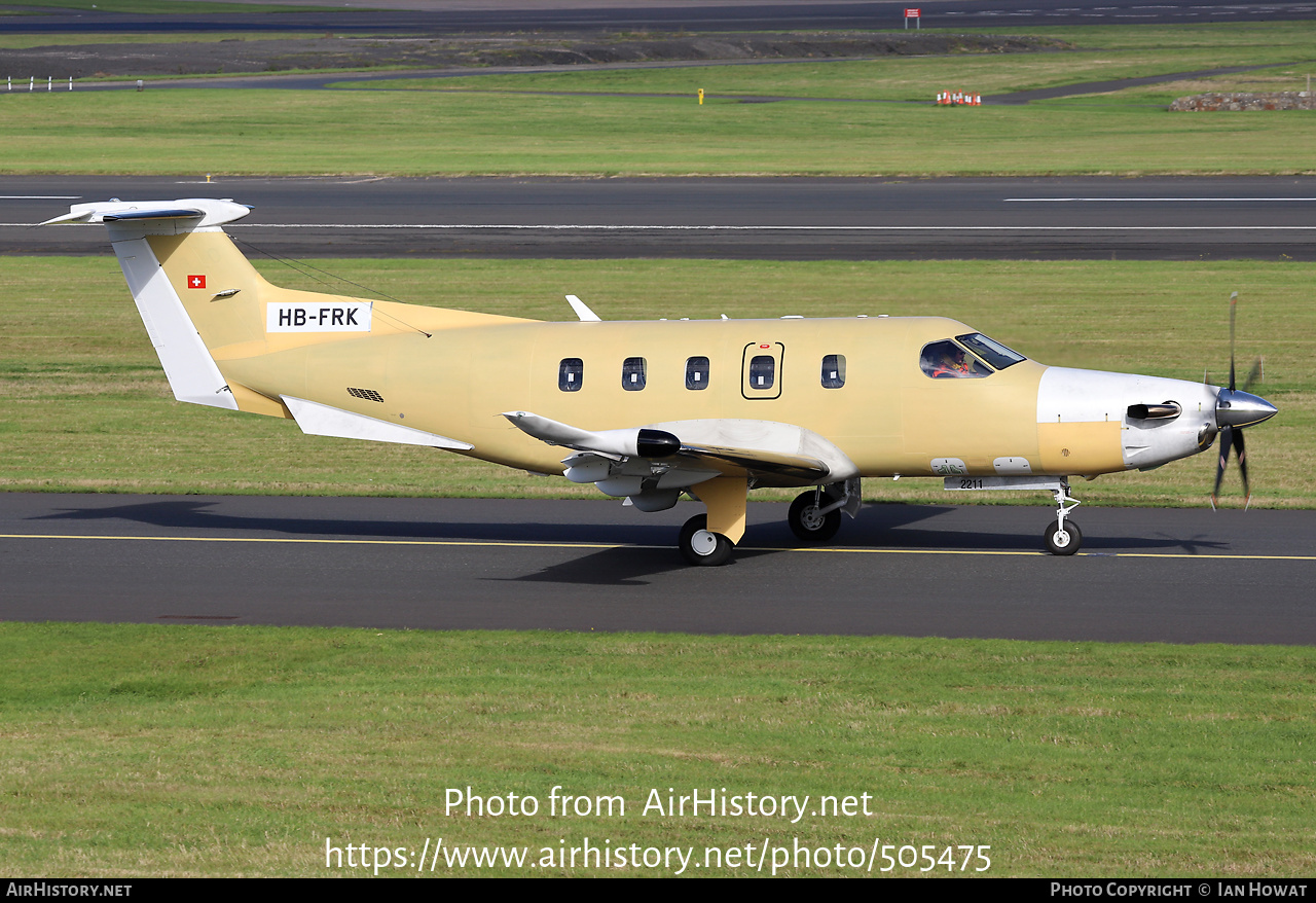 Aircraft Photo of HB-FRK | Pilatus PC-12NGX (PC-12/47E) | AirHistory.net #505475