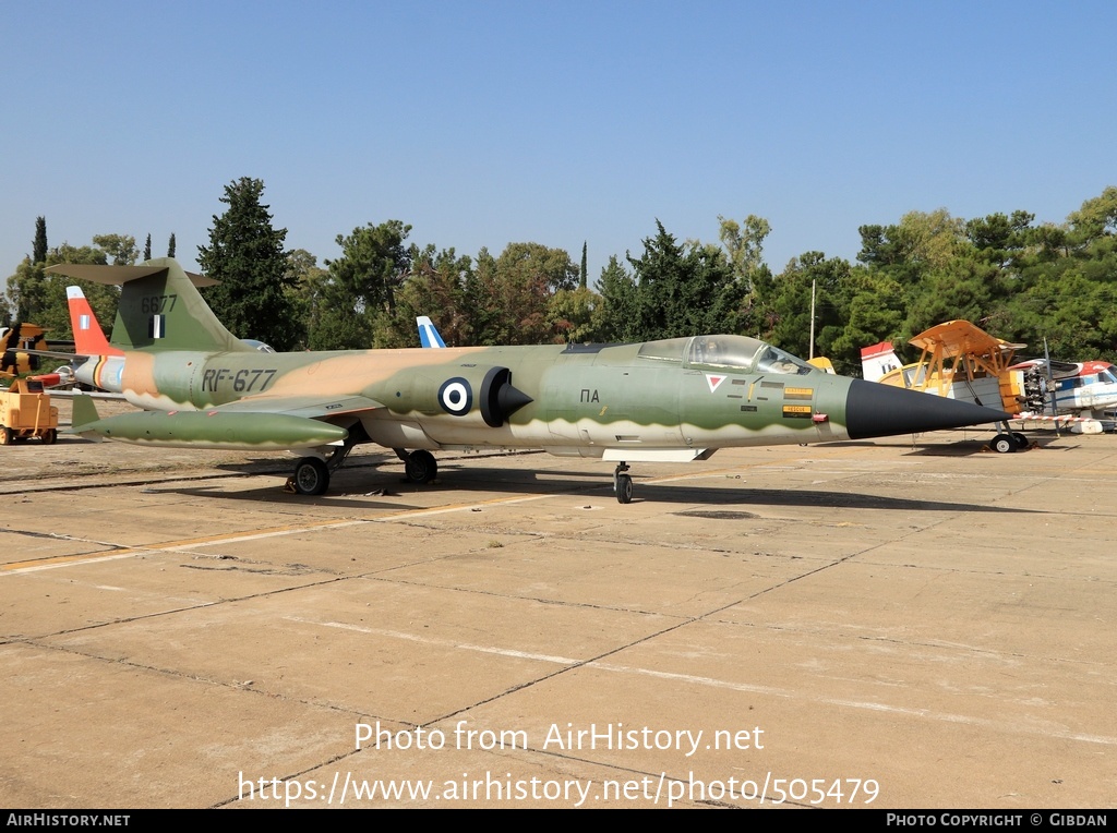 Aircraft Photo of 6677 | Lockheed F-104G Starfighter | Greece - Air Force | AirHistory.net #505479