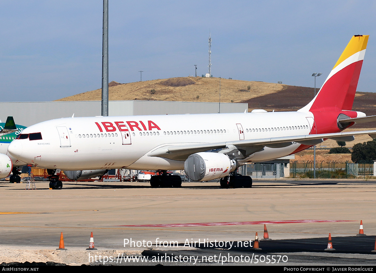 Aircraft Photo of EC-MJA | Airbus A330-202 | Iberia | AirHistory.net #505570