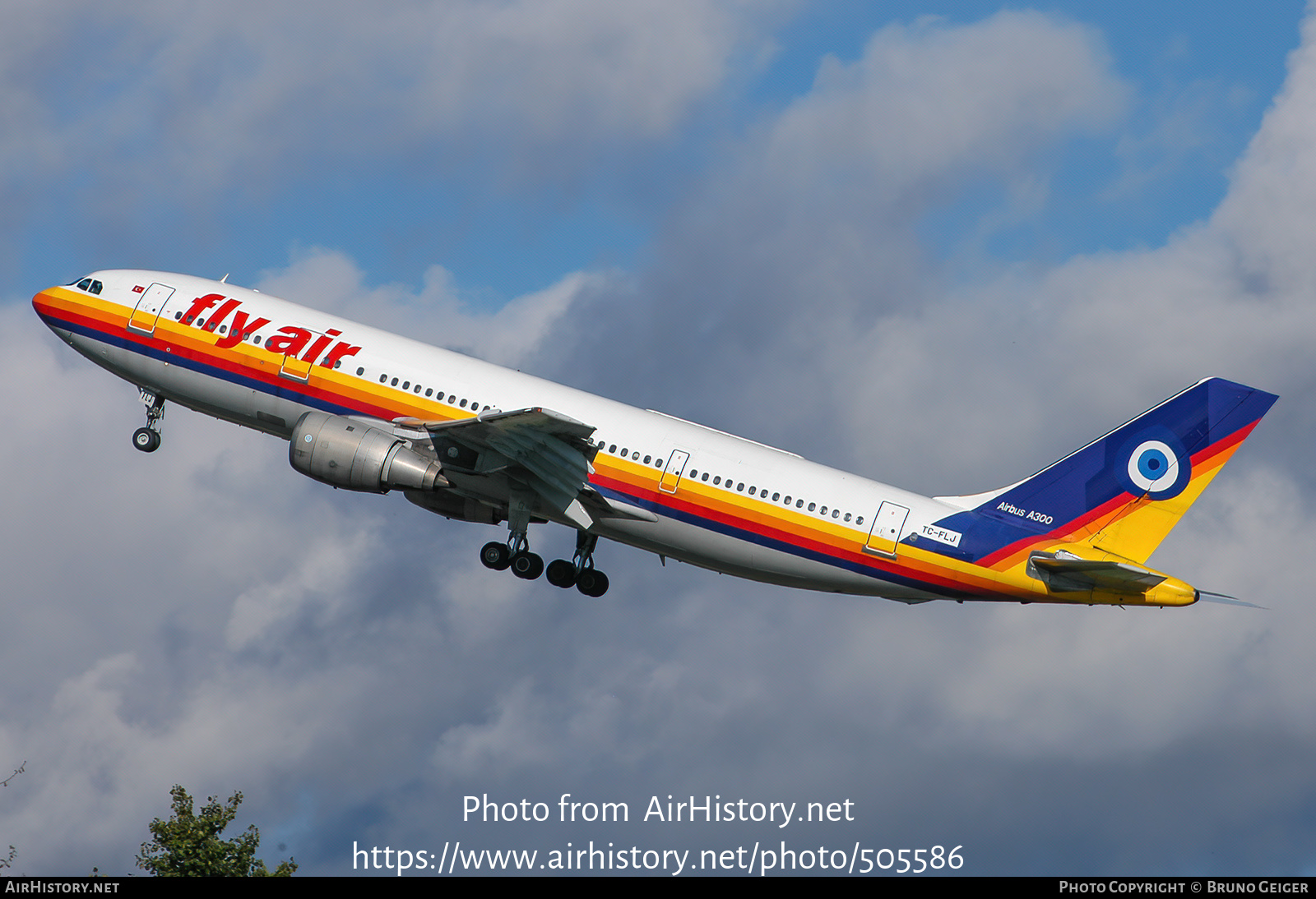 Aircraft Photo of TC-FLJ | Airbus A300B2K-3C | Fly Air | AirHistory.net #505586