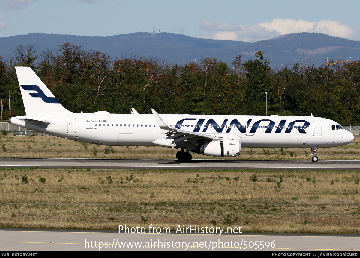 Aircraft Photo of OH-LZK | Airbus A321-231 | Finnair | AirHistory.net #505596