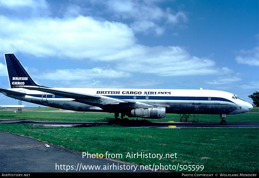 Aircraft Photo of G-BDDE | Douglas DC-8-54F | British Cargo Airlines | AirHistory.net #505599