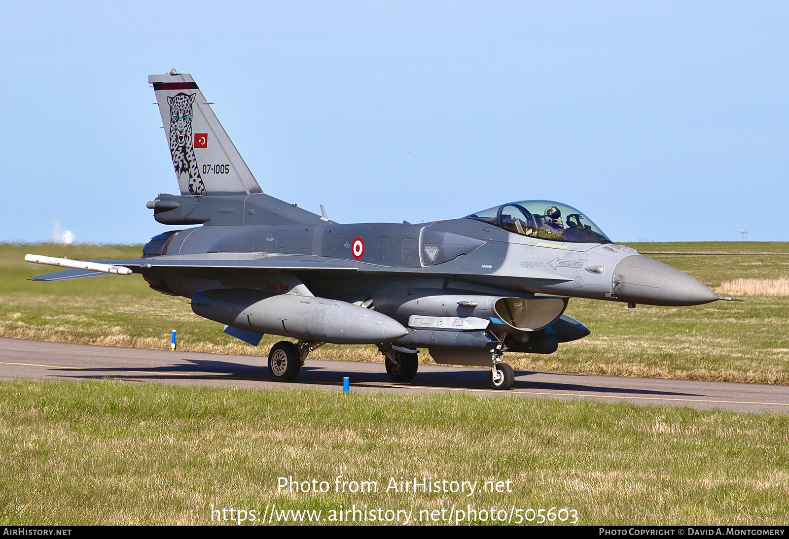 Aircraft Photo of 07-1005 | Lockheed Martin F-16CJ Fighting Falcon | Turkey - Air Force | AirHistory.net #505603