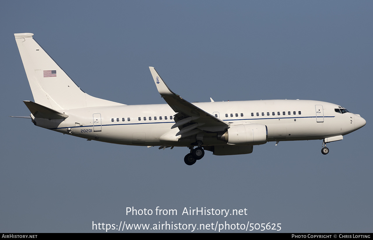 Aircraft Photo of 02-0201 / 20201 | Boeing C-40C | USA - Air Force | AirHistory.net #505625