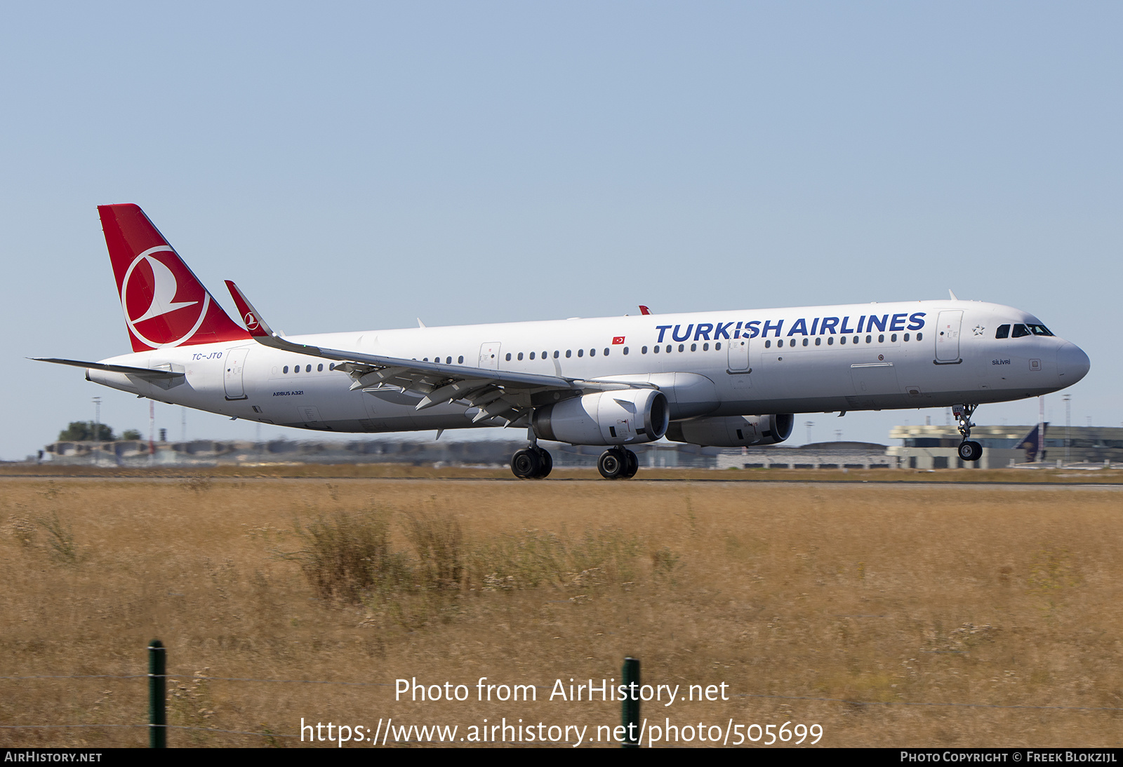 Aircraft Photo of TC-JTO | Airbus A321-231 | Turkish Airlines | AirHistory.net #505699