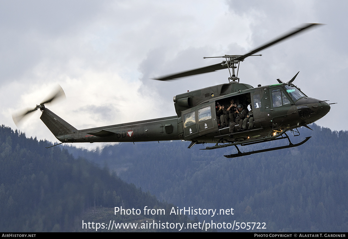 Aircraft Photo of 5D-HJ | Agusta AB-212 | Austria - Air Force | AirHistory.net #505722