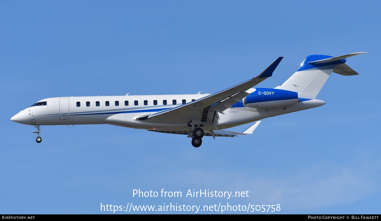 Aircraft Photo of C-GOVY | Bombardier Global 7500 (BD-700-2A12) | AirHistory.net #505758