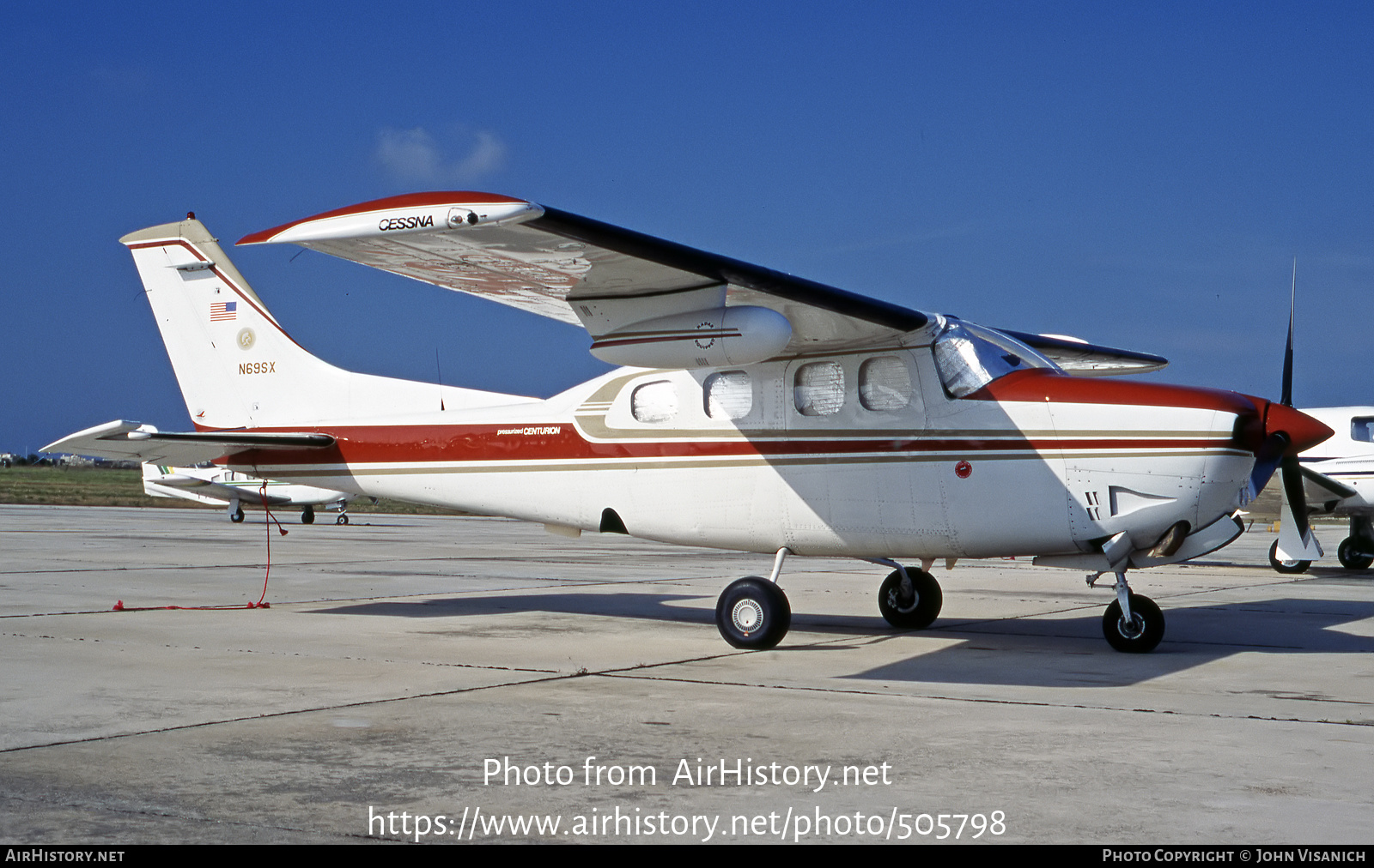 Aircraft Photo of N69SX | Cessna P210N Pressurized Centurion | AirHistory.net #505798