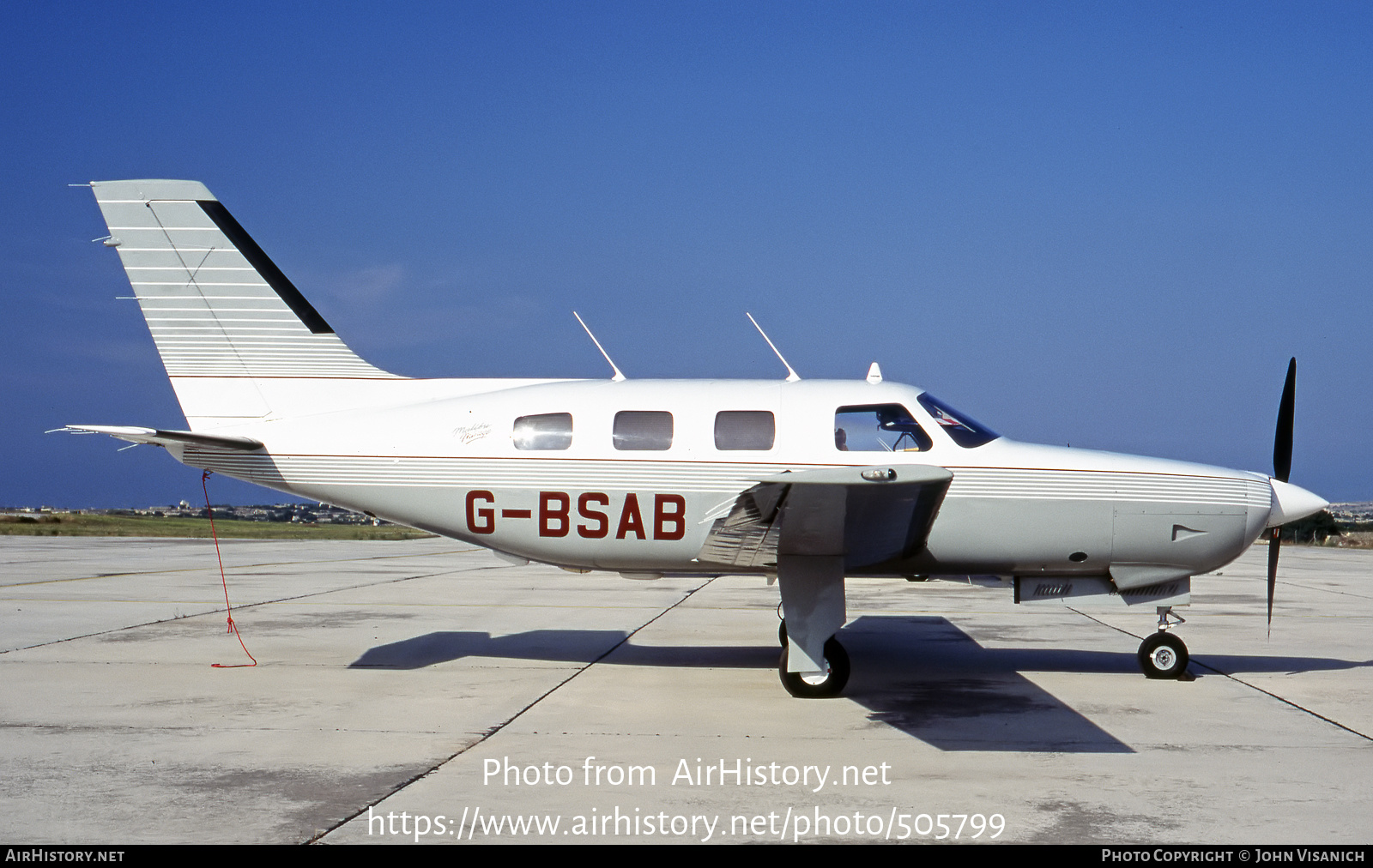 Aircraft Photo of G-BSAB | Piper PA-46-350P Malibu Mirage | AirHistory.net #505799