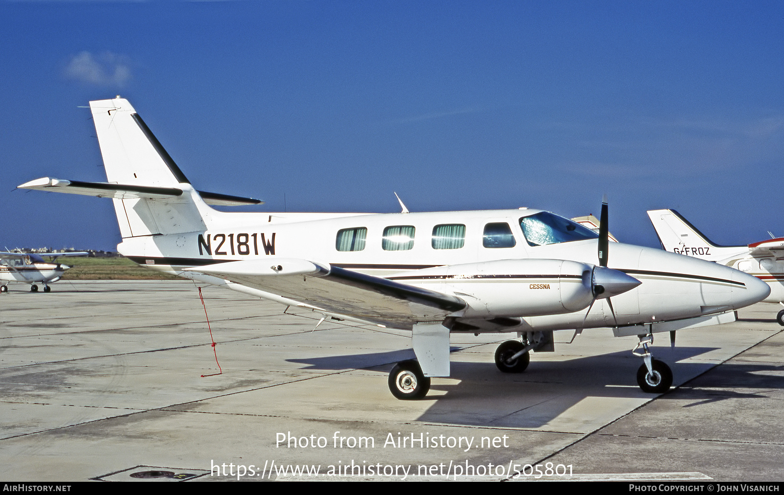 Aircraft Photo of N2181W | Cessna T303 Crusader | AirHistory.net #505801