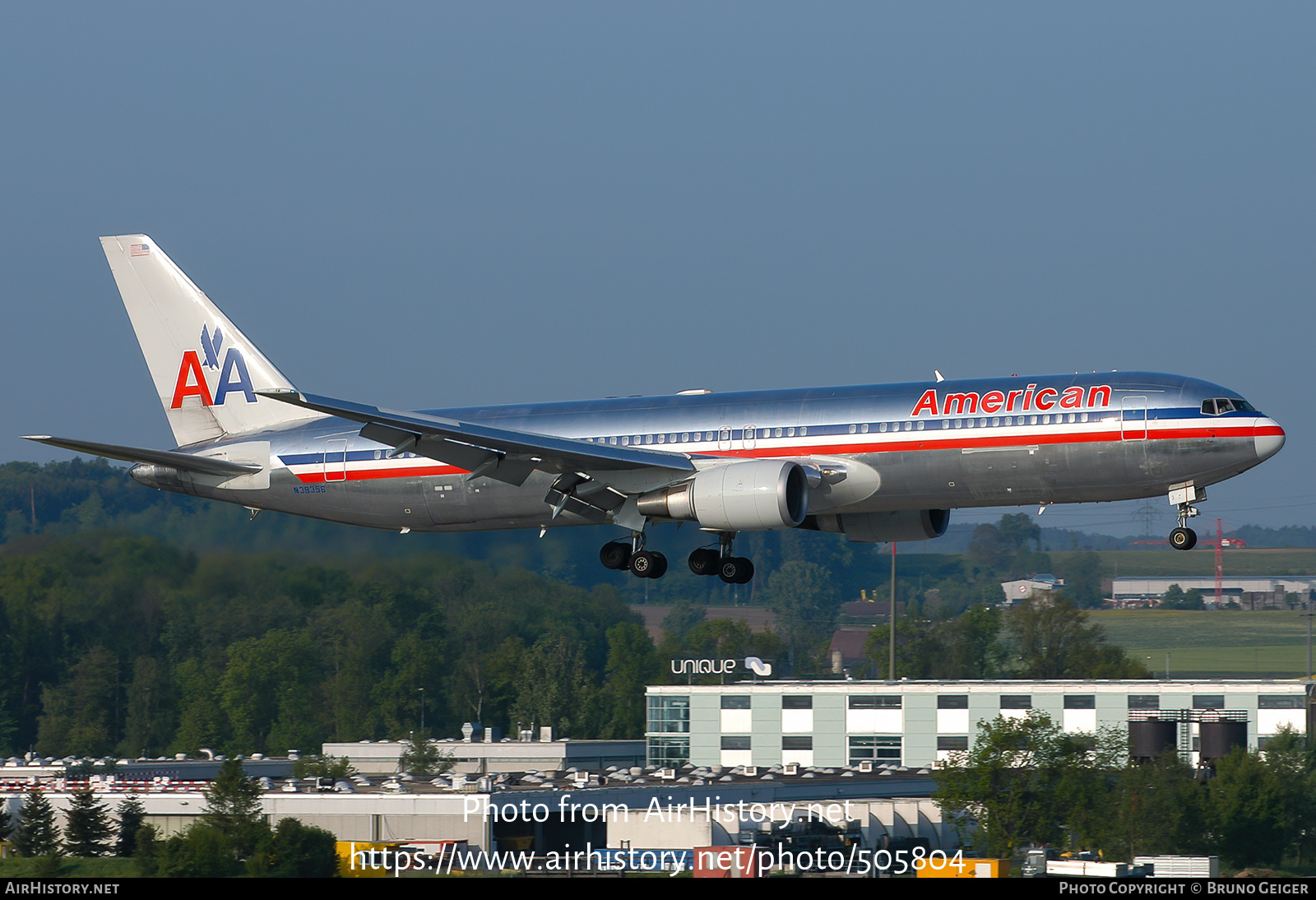 Aircraft Photo of N39356 | Boeing 767-323/ER | American Airlines | AirHistory.net #505804