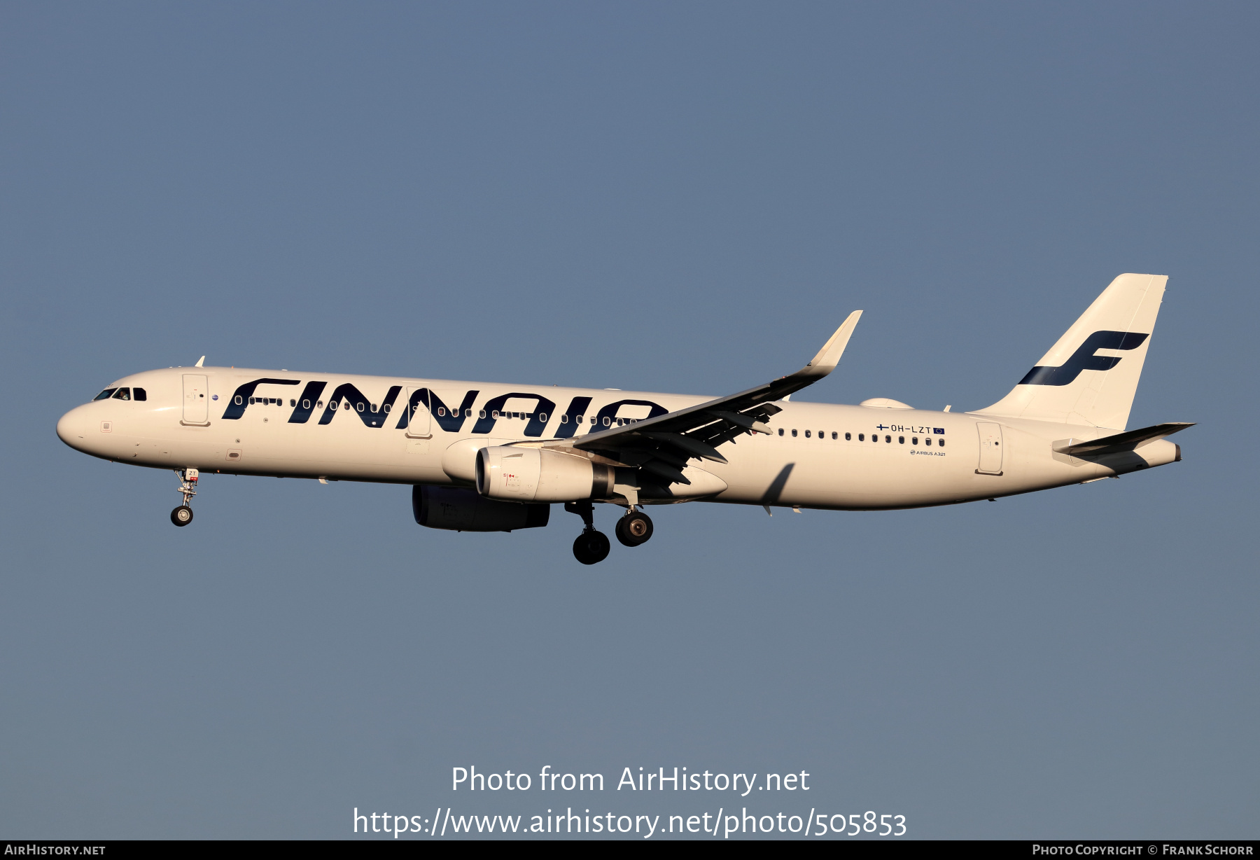 Aircraft Photo of OH-LZT | Airbus A321-231 | Finnair | AirHistory.net #505853