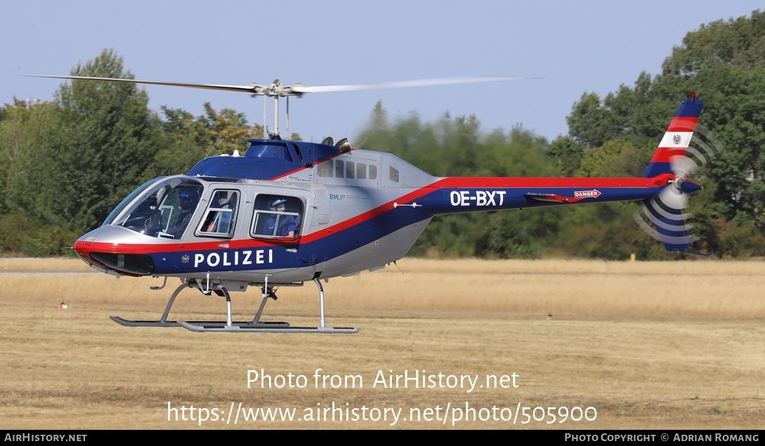 Aircraft Photo of OE-BXT | Bell 206B-3 JetRanger III | Polizei | AirHistory.net #505900