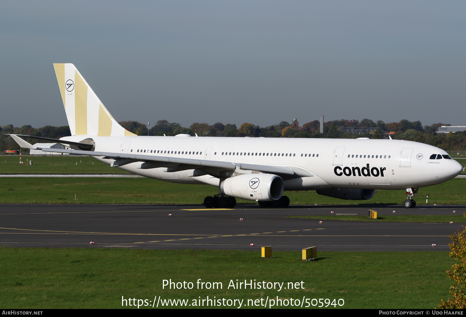 Aircraft Photo of D-AIYC | Airbus A330-243 | Condor Flugdienst | AirHistory.net #505940