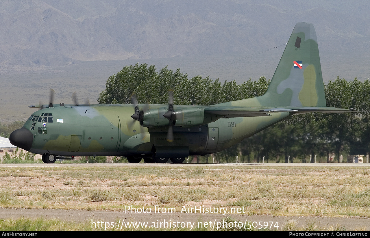 Aircraft Photo of 591 | Lockheed C-130B Hercules (L-282) | Uruguay - Air Force | AirHistory.net #505974