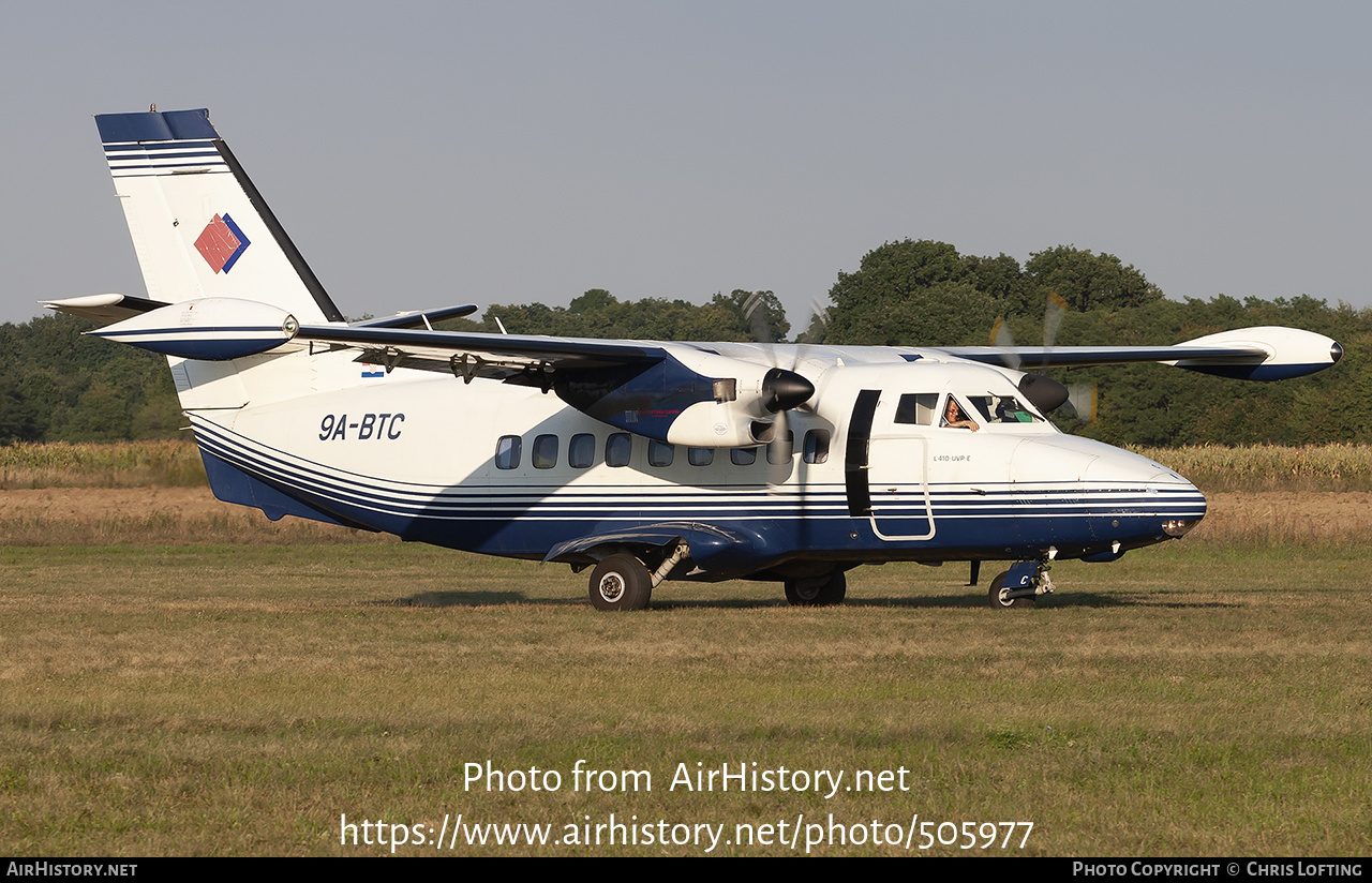 Aircraft Photo of 9A-BTC | Let L-410UVP-E Turbolet | Trade Air | AirHistory.net #505977