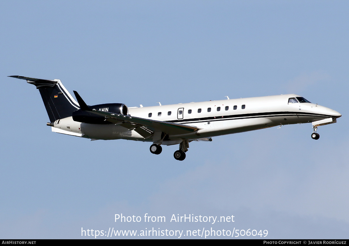 Aircraft Photo of D-AWIN | Embraer Legacy 650 (EMB-135BJ) | Air Hamburg | AirHistory.net #506049