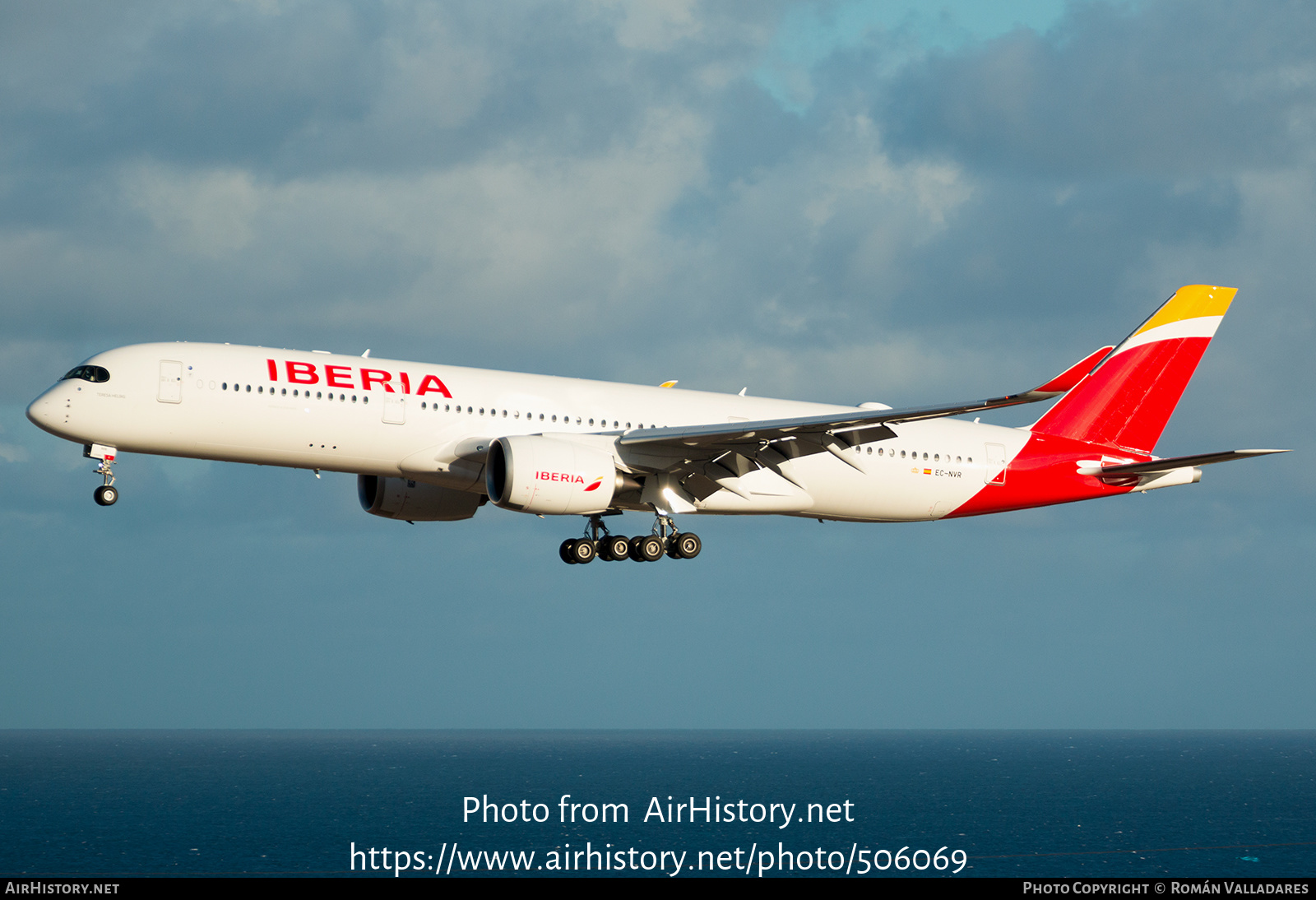 Aircraft Photo of EC-NVR | Airbus A350-941 | Iberia | AirHistory.net #506069