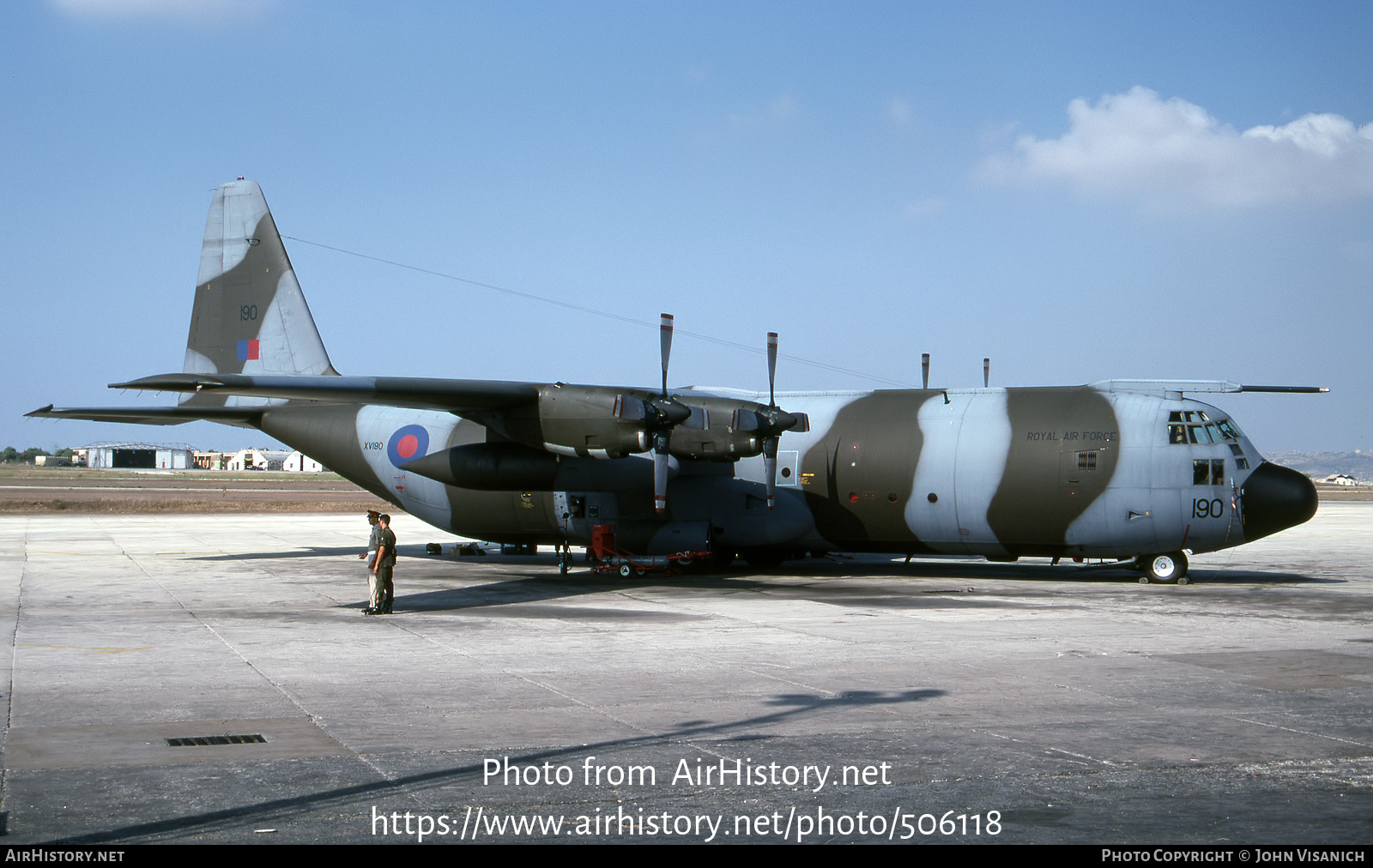 Aircraft Photo of XV190 | Lockheed C-130K Hercules C3P (L-382) | UK - Air Force | AirHistory.net #506118