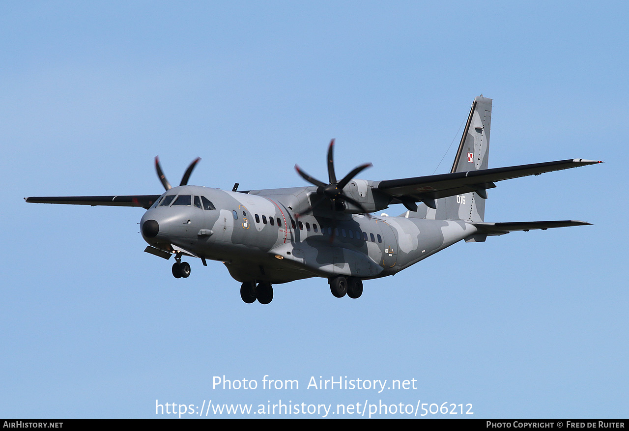 Aircraft Photo of 015 | CASA C295M | Poland - Air Force | AirHistory.net #506212