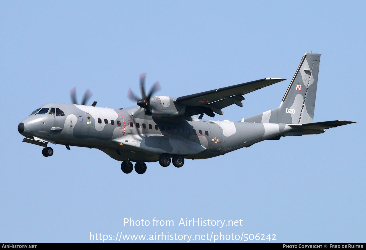 Aircraft Photo of 020 | CASA C295M | Poland - Air Force | AirHistory.net #506242