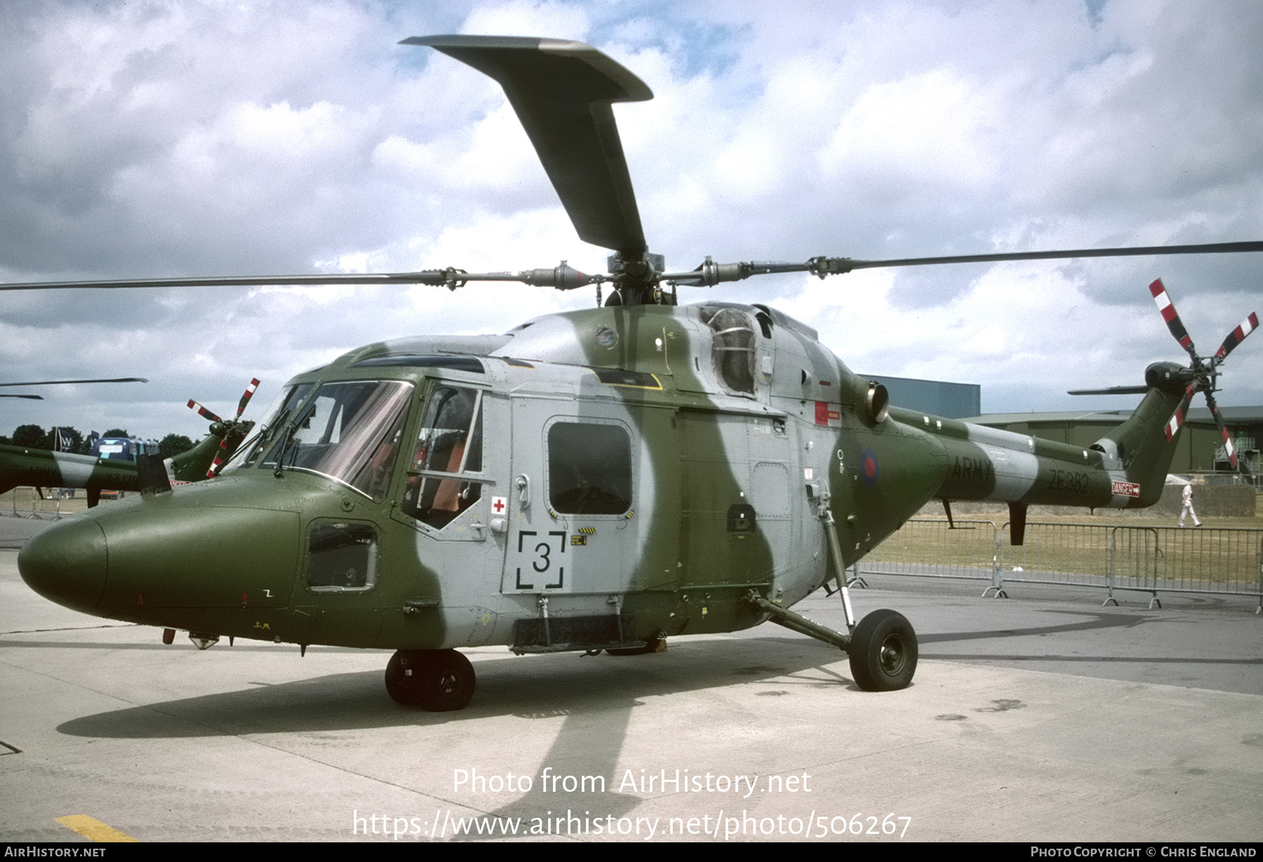 Aircraft Photo of ZE382 | Westland WG-13 Lynx AH7 | UK - Army | AirHistory.net #506267