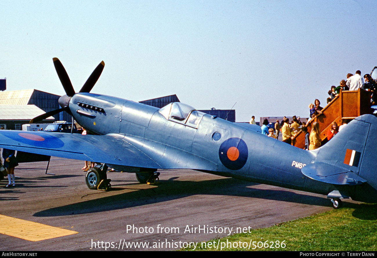 Aircraft Photo of PM651 / 7758M | Supermarine 389 Spitfire PR19 | UK - Air Force | AirHistory.net #506286