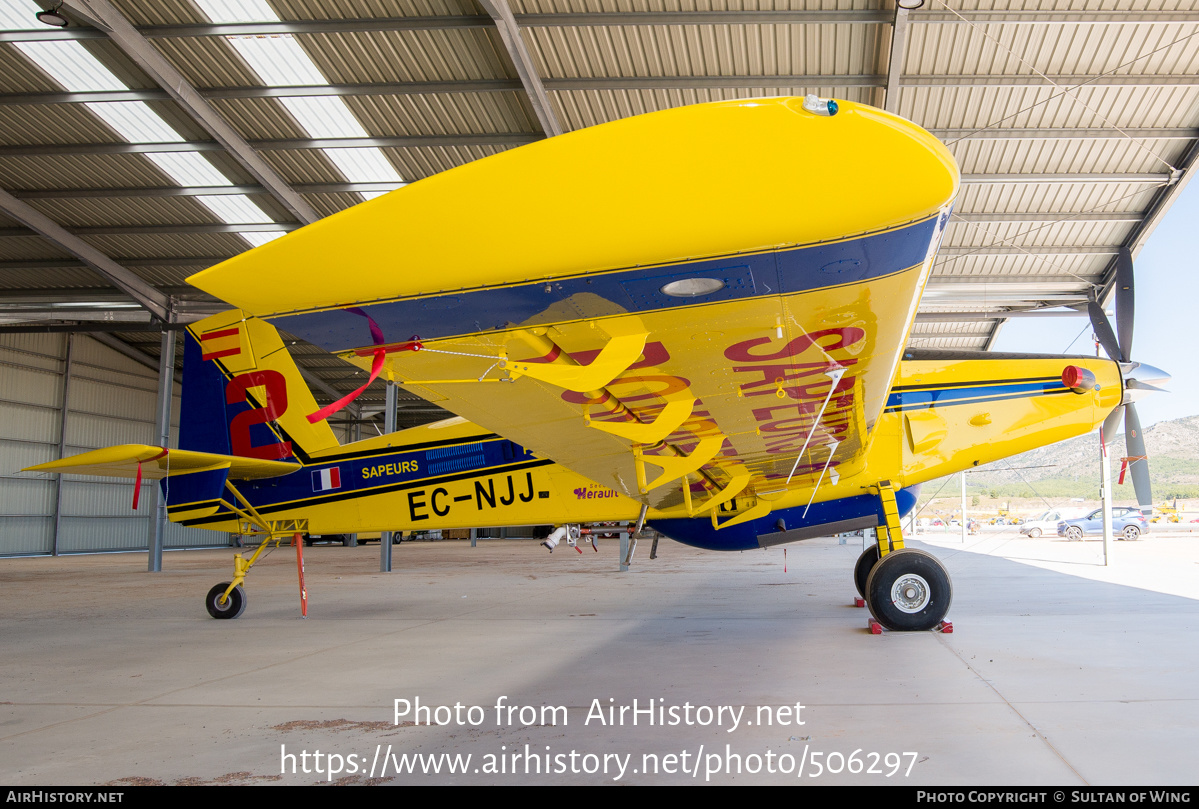 Aircraft Photo of EC-NJJ | Air Tractor AT-802A | Sapeurs-Pompiers - Département Hérault | AirHistory.net #506297