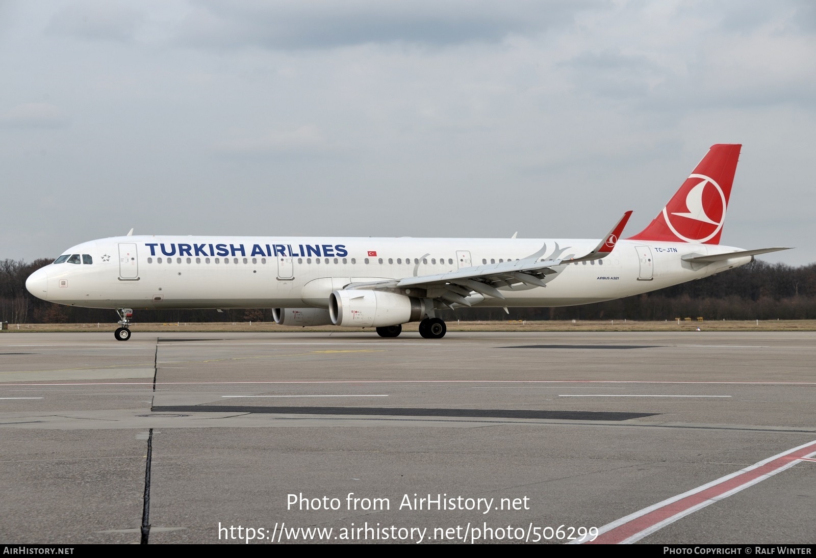 Aircraft Photo of TC-JTN | Airbus A321-231 | Turkish Airlines | AirHistory.net #506299