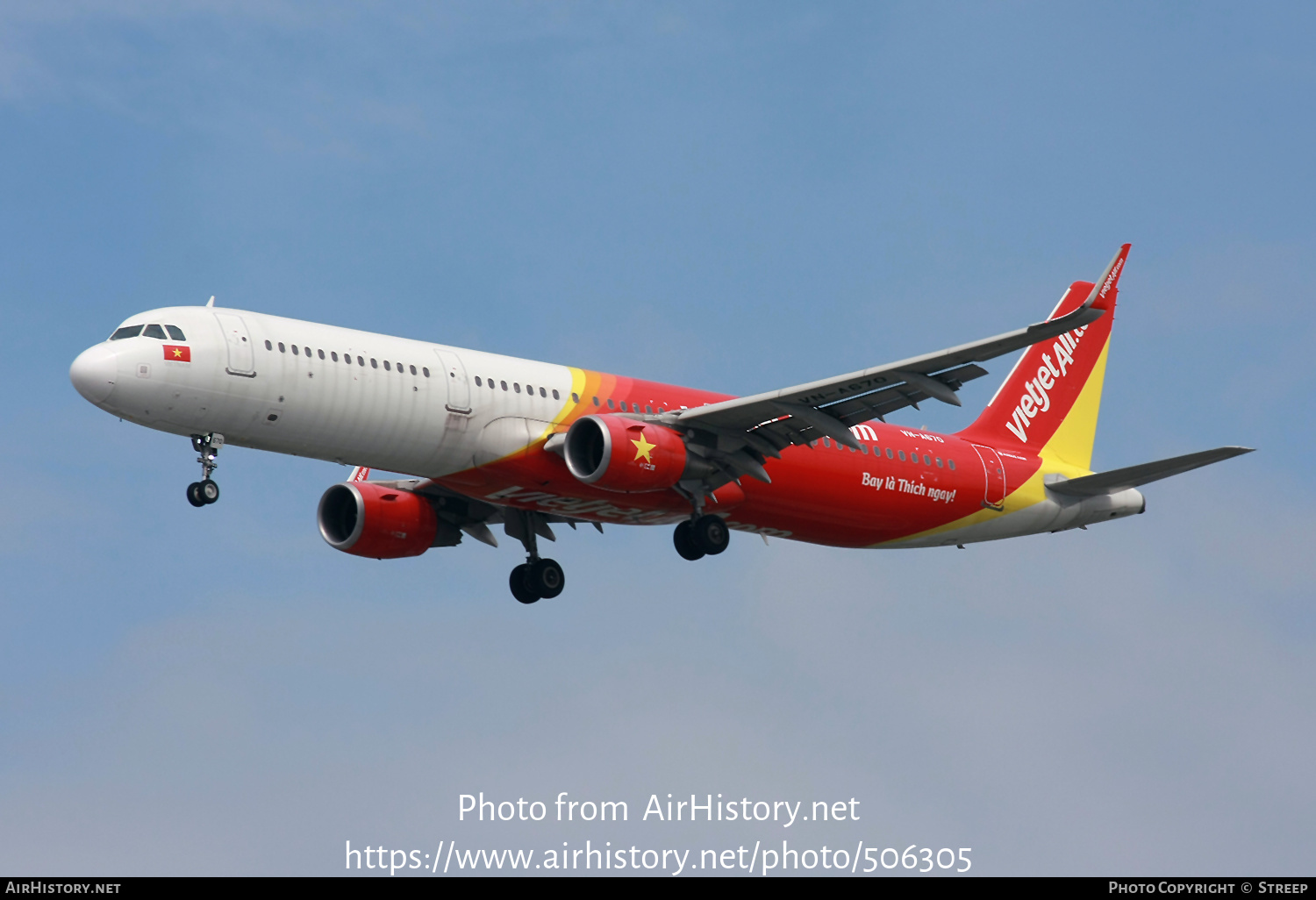 Aircraft Photo of VN-A670 | Airbus A321-231 | VietJet Air | AirHistory.net #506305