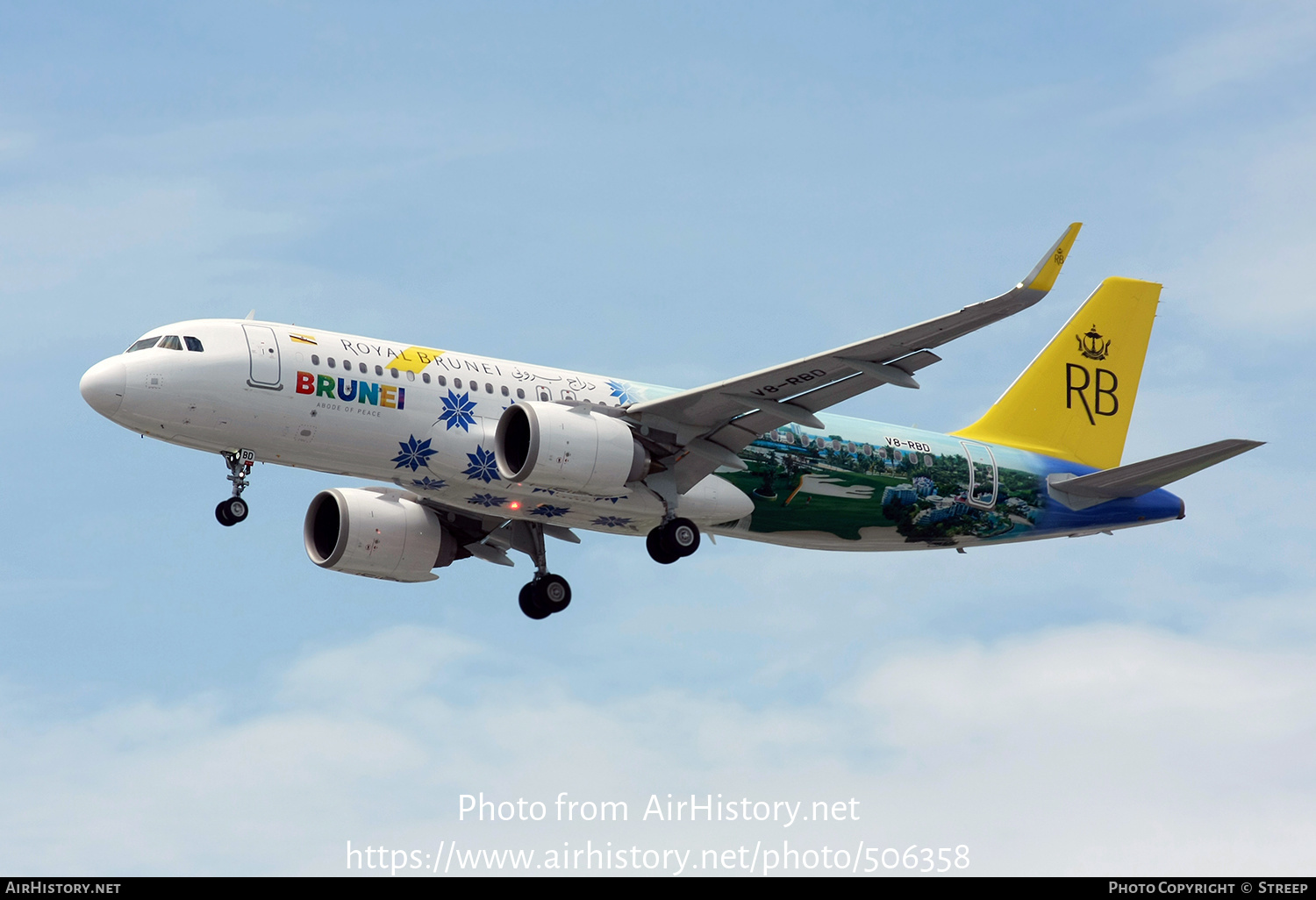 Aircraft Photo of V8-RBD | Airbus A320-251N | Royal Brunei Airlines | AirHistory.net #506358