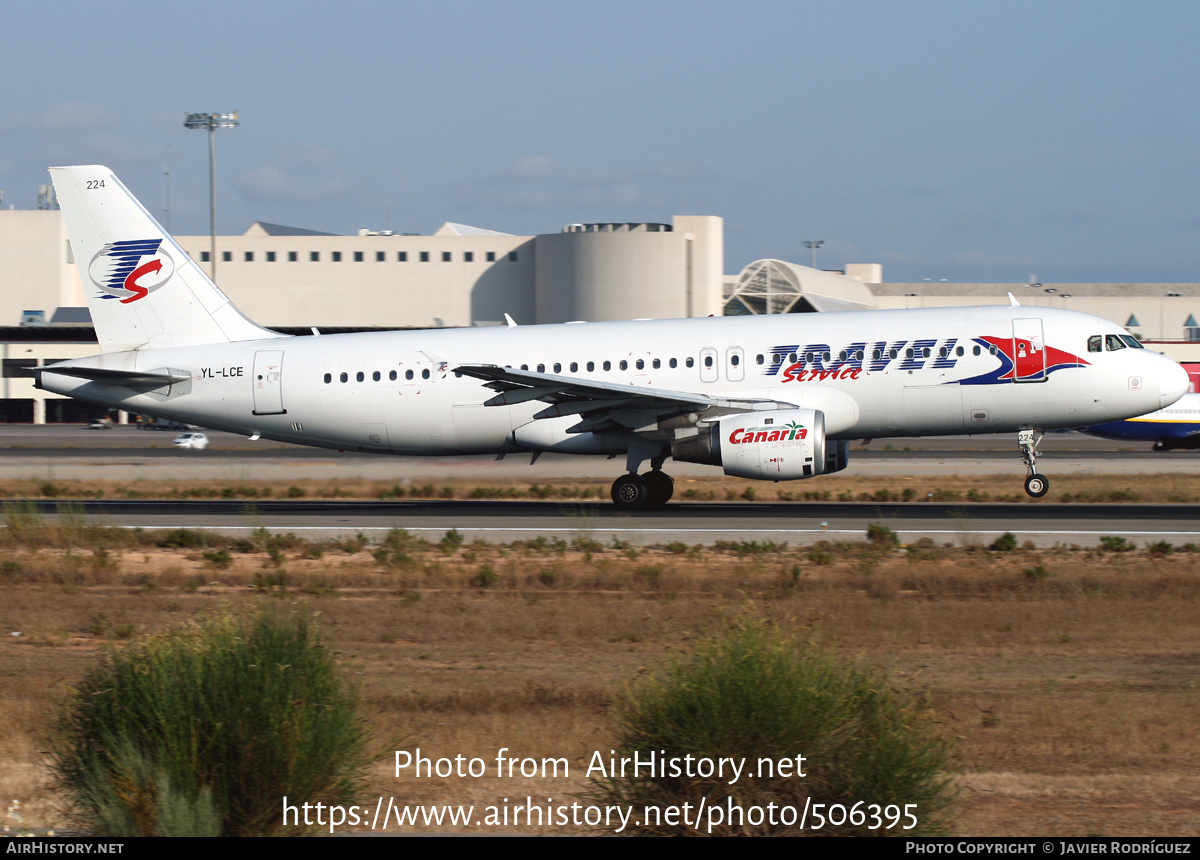 Aircraft Photo of YL-LCE | Airbus A320-211 | Travel Service | AirHistory.net #506395