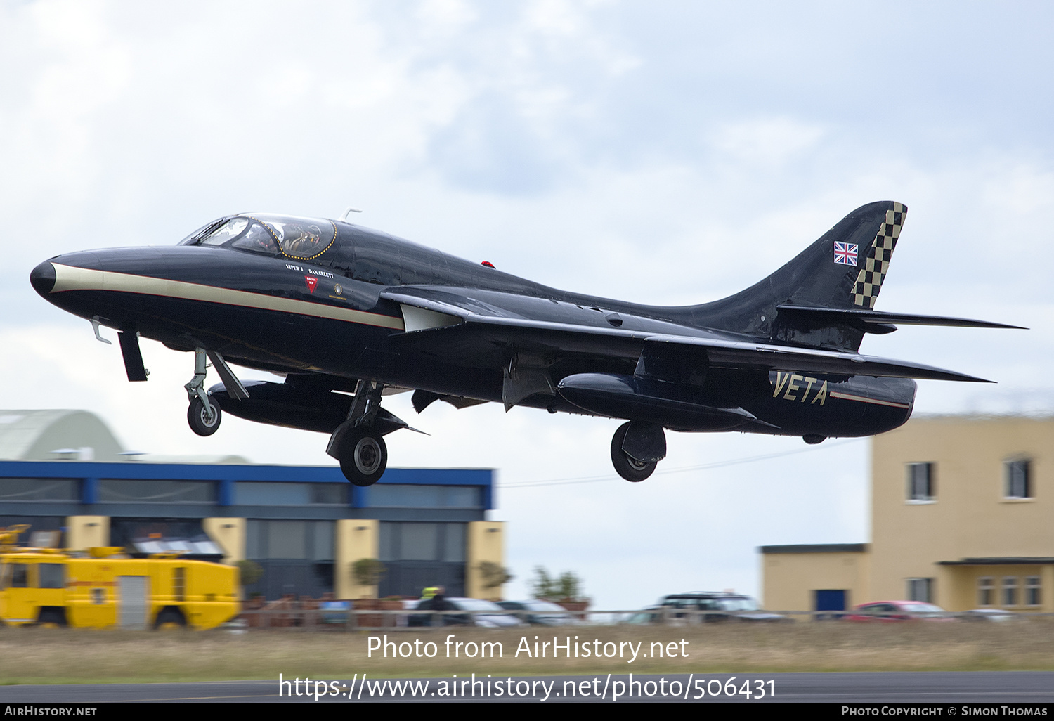 Aircraft Photo of G-VETA | Hawker Hunter T7 | AirHistory.net #506431