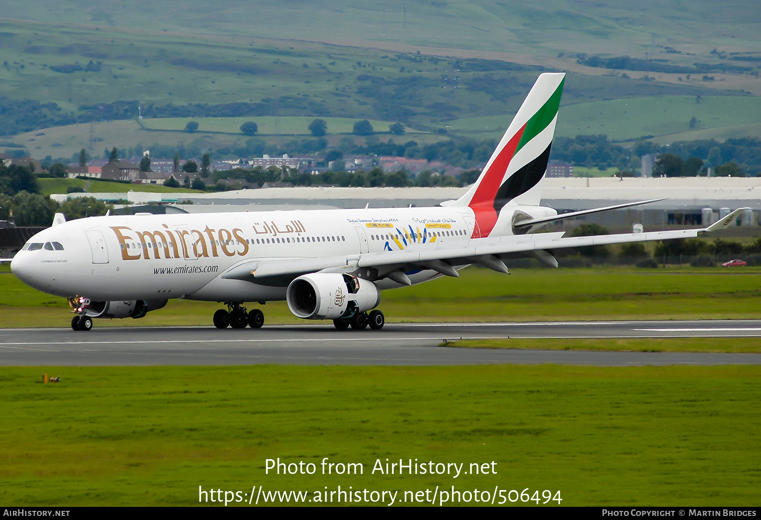 Aircraft Photo of A6-EAM | Airbus A330-243 | Emirates | AirHistory.net #506494