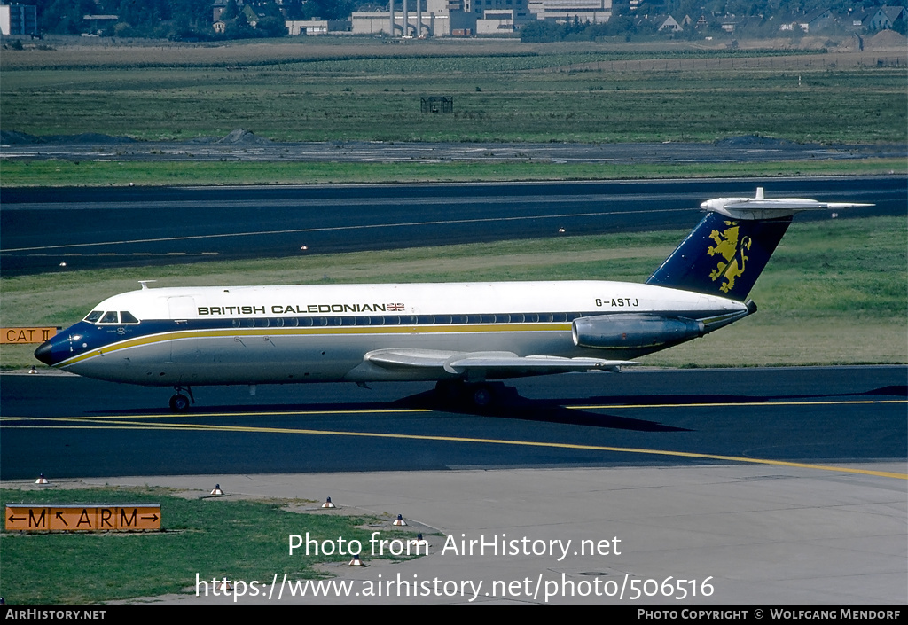 Aircraft Photo of G-ASTJ | BAC 111-201AC One-Eleven | British Caledonian Airways | AirHistory.net #506516