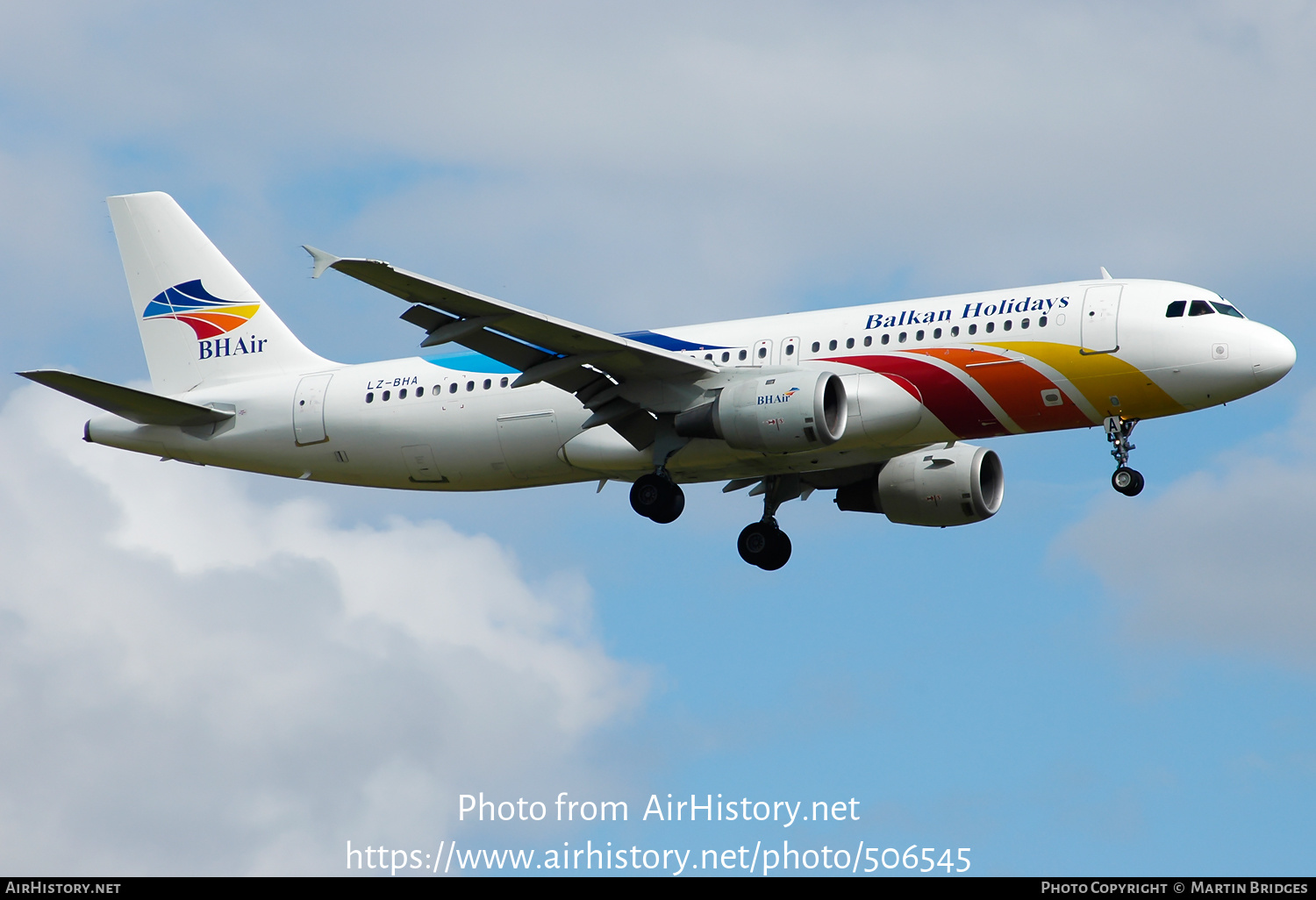 Aircraft Photo of LZ-BHA | Airbus A320-211 | Balkan Holidays Air - BH Air | AirHistory.net #506545