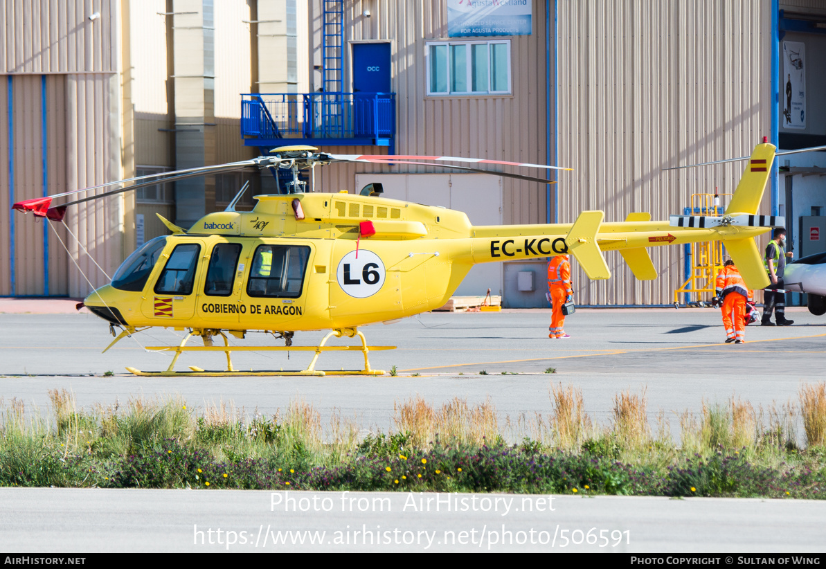 Aircraft Photo of EC-KCQ | Bell 407 | Gobierno de Aragón | AirHistory.net #506591