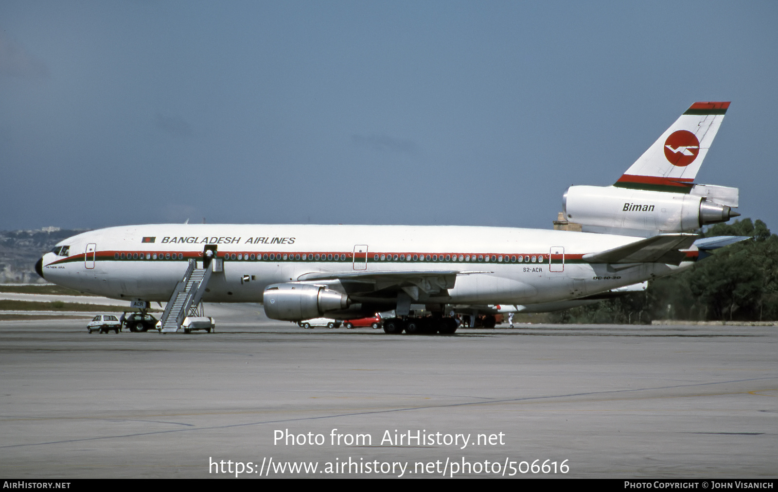 Aircraft Photo of S2-ACR | McDonnell Douglas DC-10-30 | Biman Bangladesh Airlines | AirHistory.net #506616