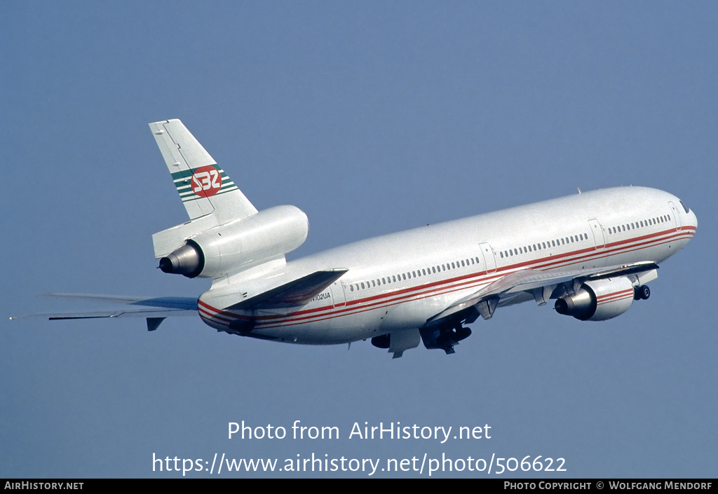 Aircraft Photo of N102UA | McDonnell Douglas DC-10-10 | Scibe Airlift Zaire - SBZ | AirHistory.net #506622