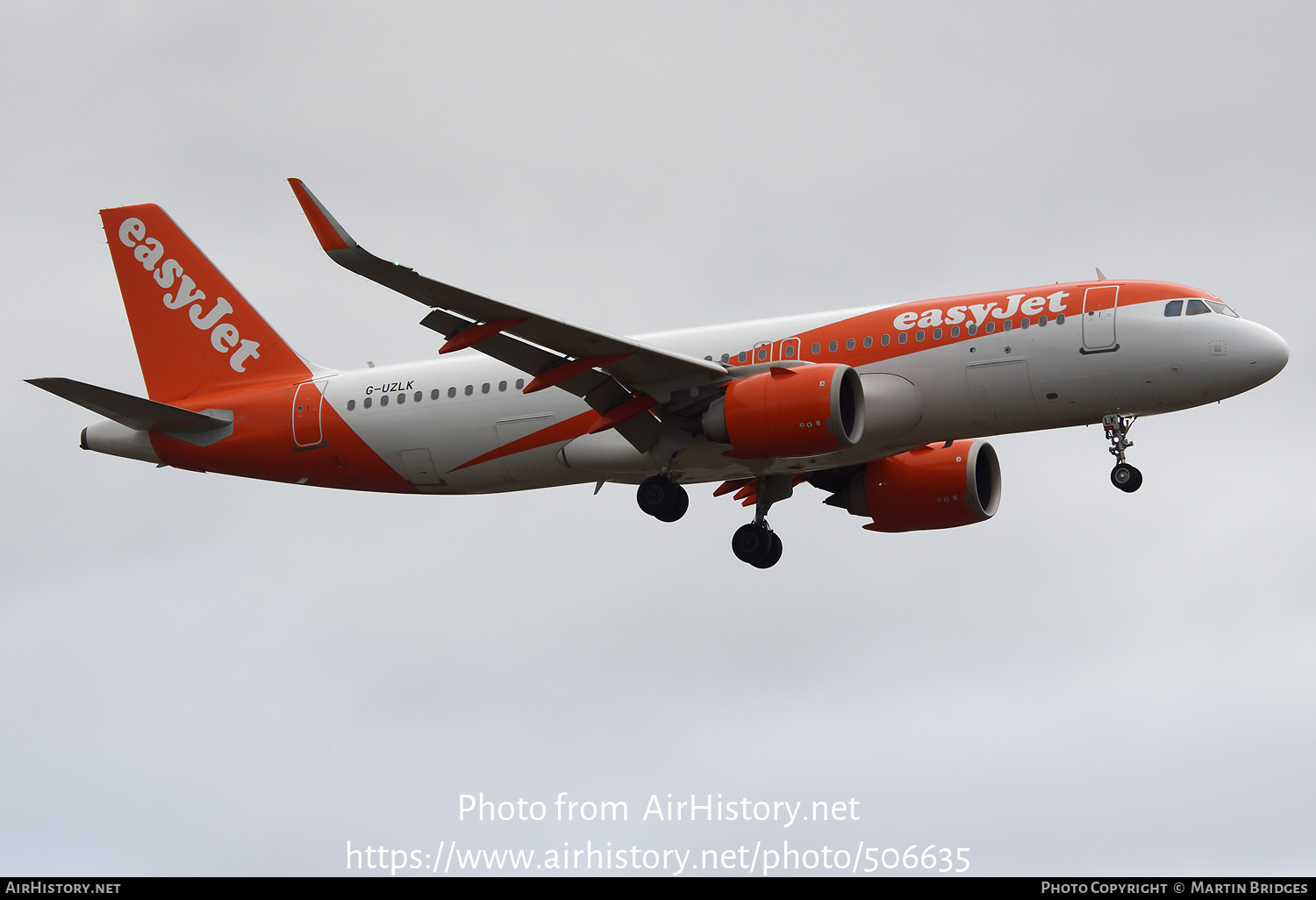 Aircraft Photo of G-UZLK | Airbus A320-251N | AirHistory.net #506635