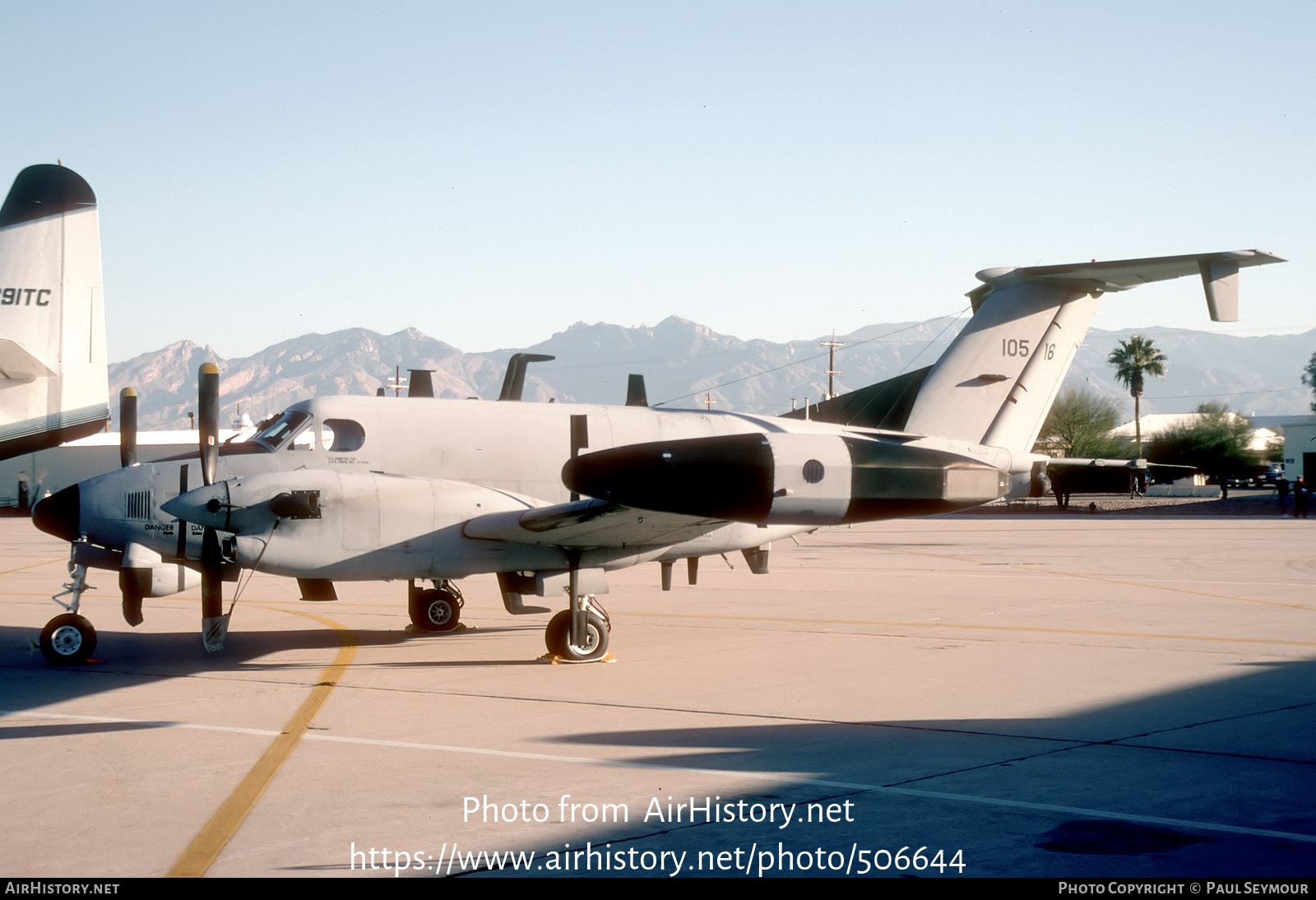 Aircraft Photo of 91-0516 / 10516 | Beech RC-12X Huron (A200CT) | USA - Army | AirHistory.net #506644