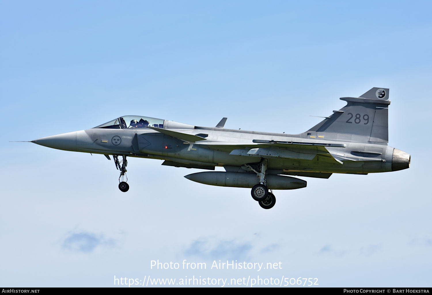 Aircraft Photo of 39289 | Saab JAS 39C Gripen | Sweden - Air Force | AirHistory.net #506752