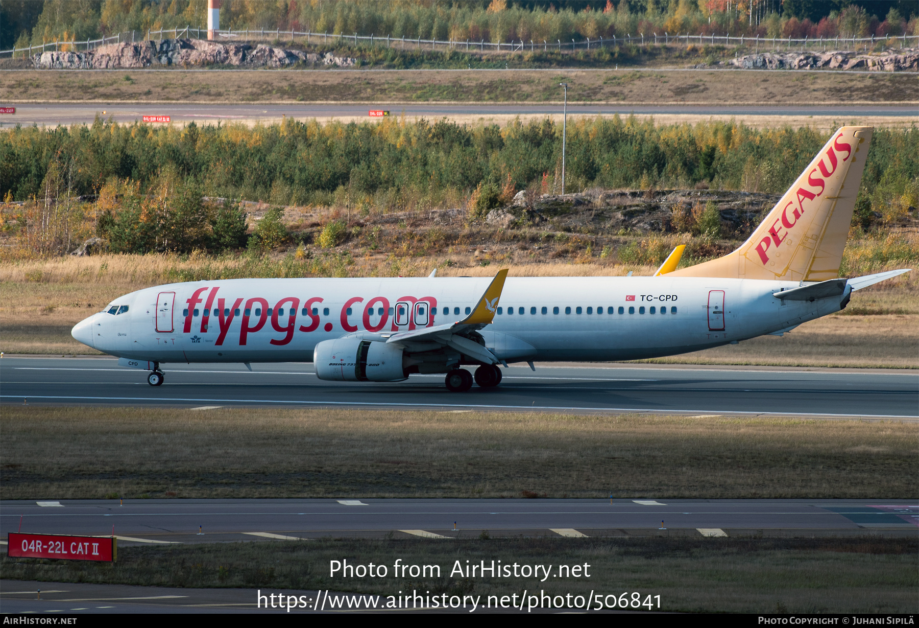 Aircraft Photo of TC-CPD | Boeing 737-82R | Pegasus Airlines | AirHistory.net #506841