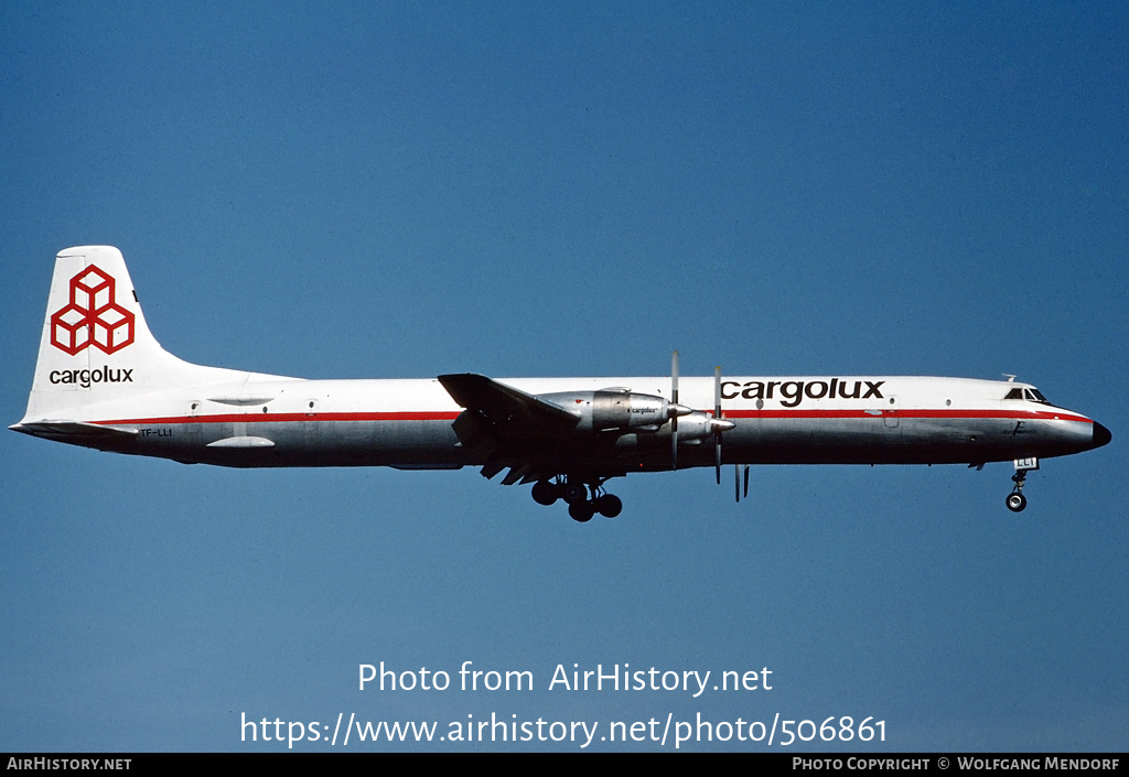 Aircraft Photo of TF-LLI | Canadair CL-44J | Cargolux | AirHistory.net #506861