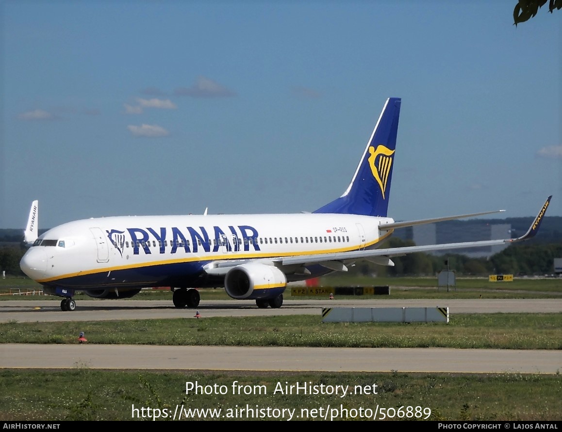 Aircraft Photo of SP-RSS | Boeing 737-800 | Ryanair | AirHistory.net #506889