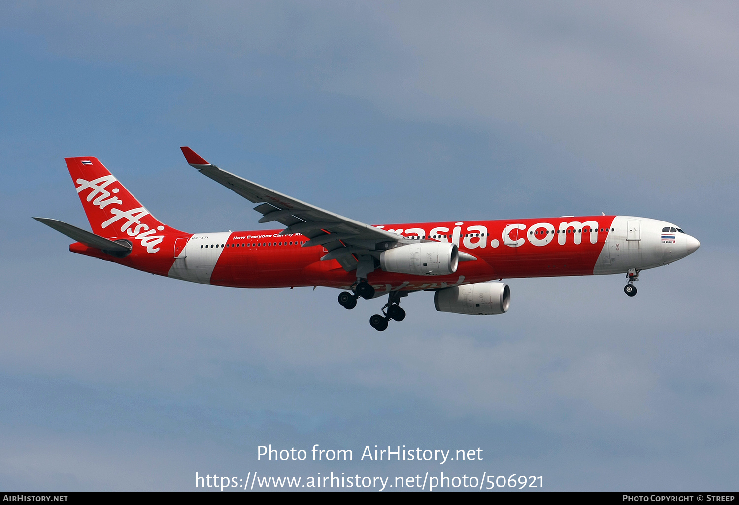 Aircraft Photo of HS-XTI | Airbus A330-343E | AirAsia X | AirHistory.net #506921