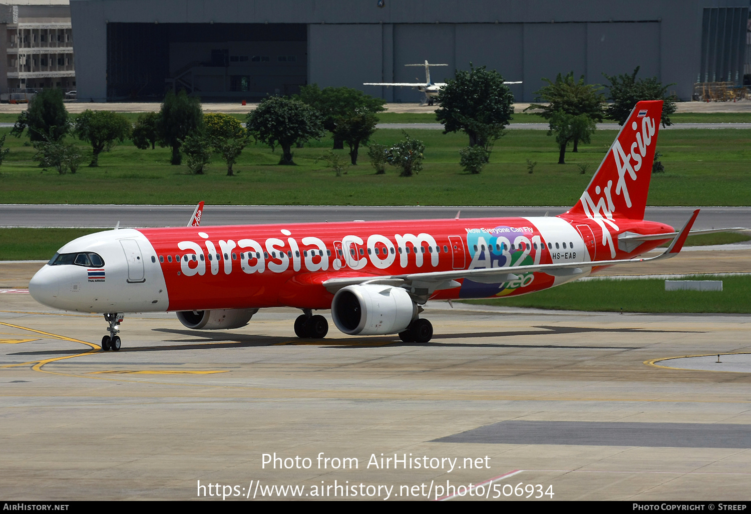 Aircraft Photo of HS-EAB | Airbus A321-251NX | AirAsia | AirHistory.net #506934