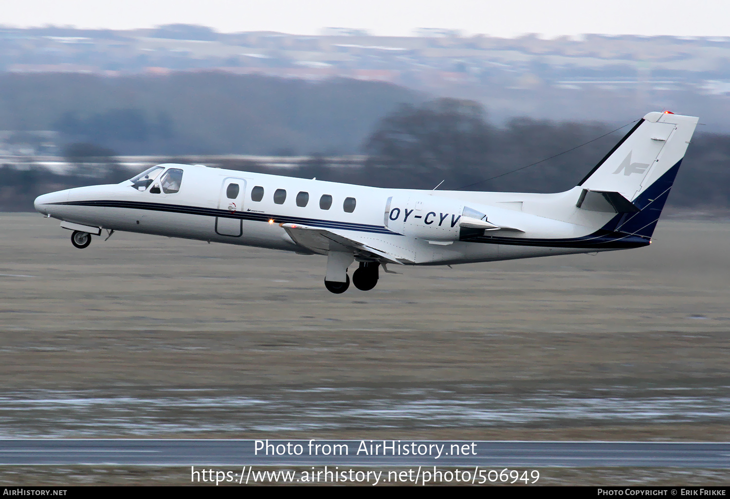 Aircraft Photo of OY-CYV | Cessna 550 Citation II | North Flying | AirHistory.net #506949