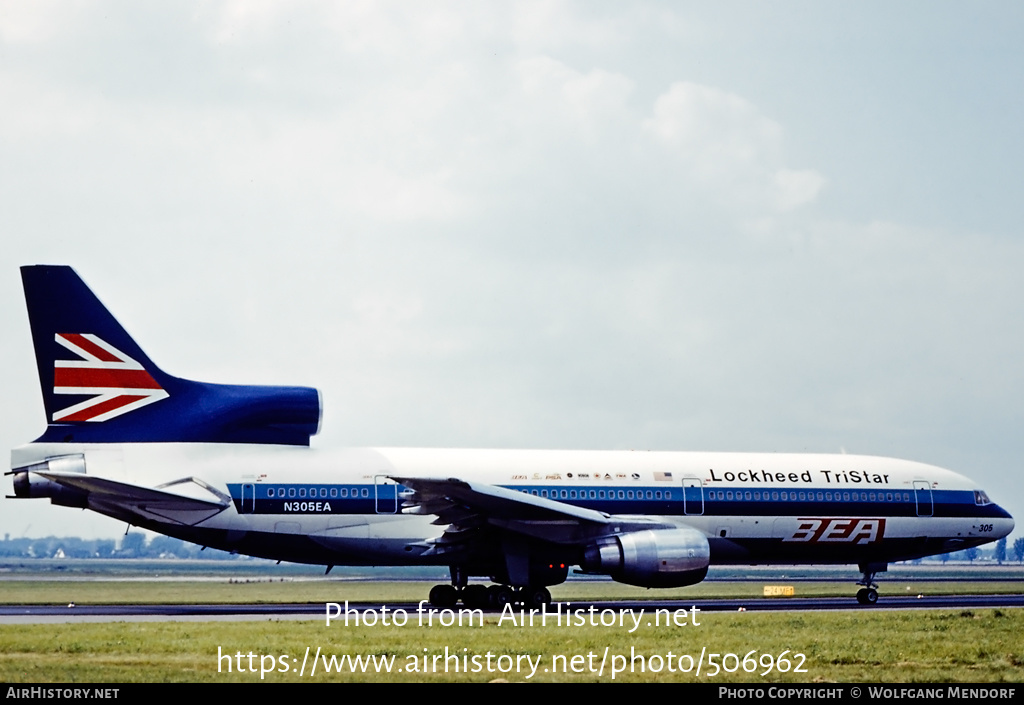 Aircraft Photo of N305EA | Lockheed L-1011-385-1 TriStar 1 | Lockheed | AirHistory.net #506962